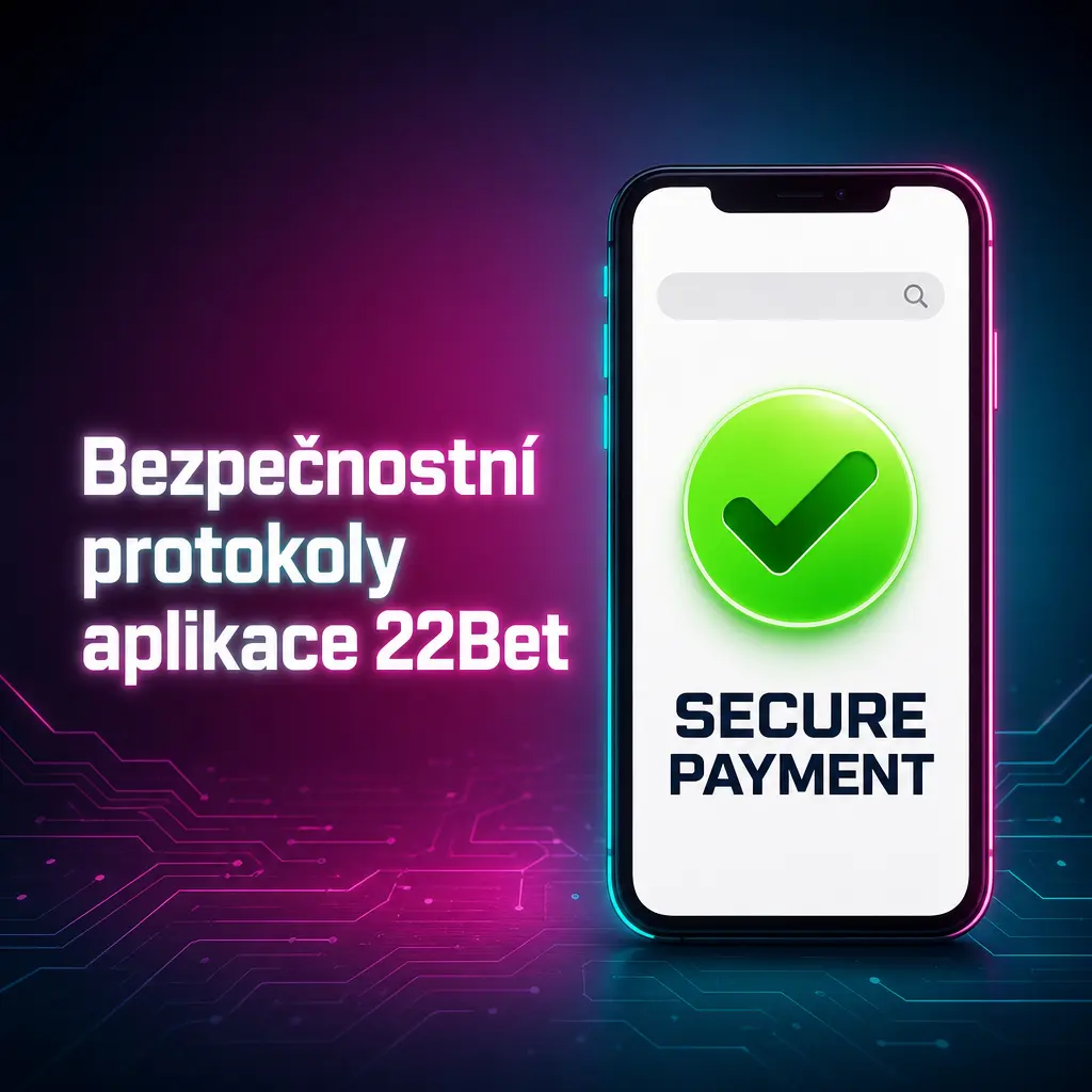 Bezpečnostní protokoly aplikace 22Bet – šifrování TLS 1.2, 3D Secure a dvoufaktorové ověření účtu