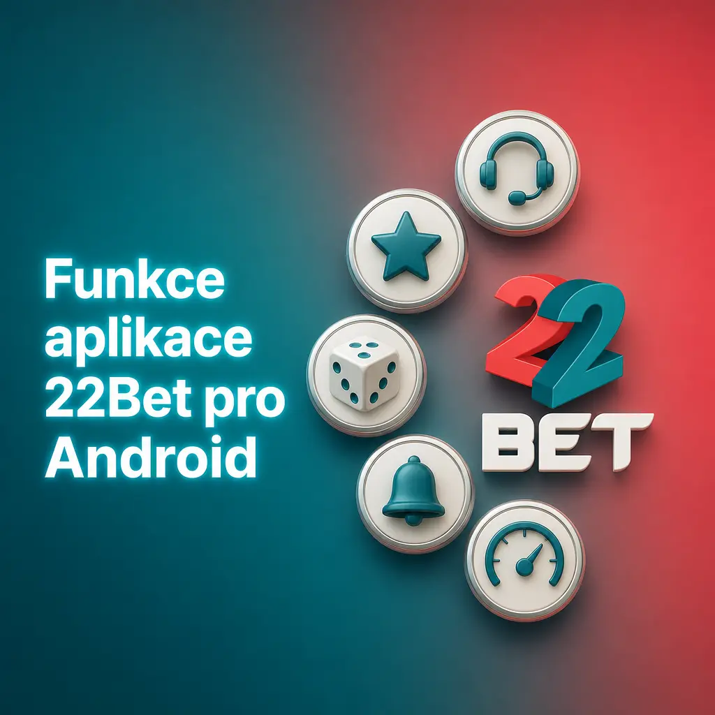 Aplikace 22Bet pro Android: live sázení, přes 3000 casino her, rychlé platby a push notifikace v mobilu.