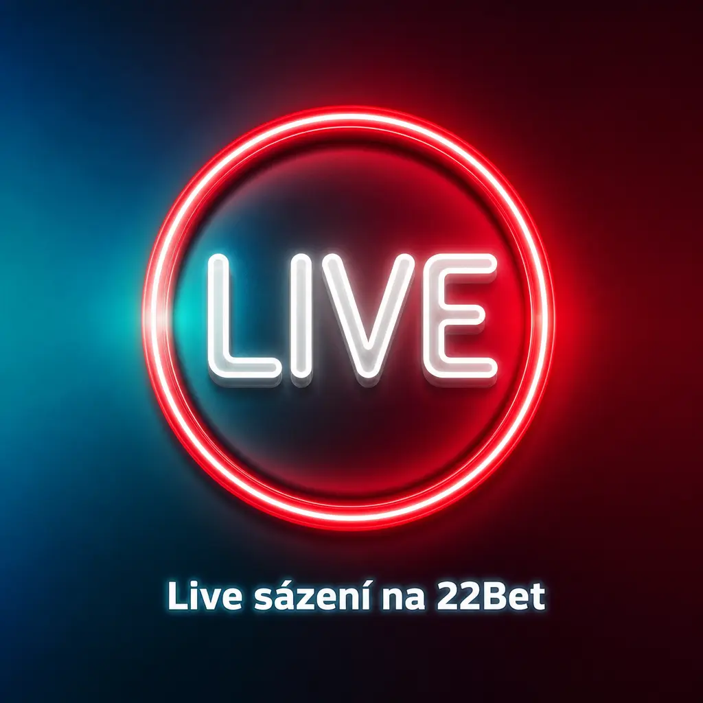 Live sázení na 22Bet s kurzy na fotbal, tenis, hokej i esporty aktualizovanými v reálném čase, s funkcí Cash Out.