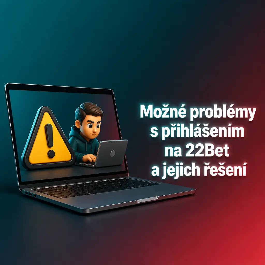 Řešení nejčastějších problémů s přihlášením na 22Bet – zapomenuté heslo, uzamčený účet i ověření KYC