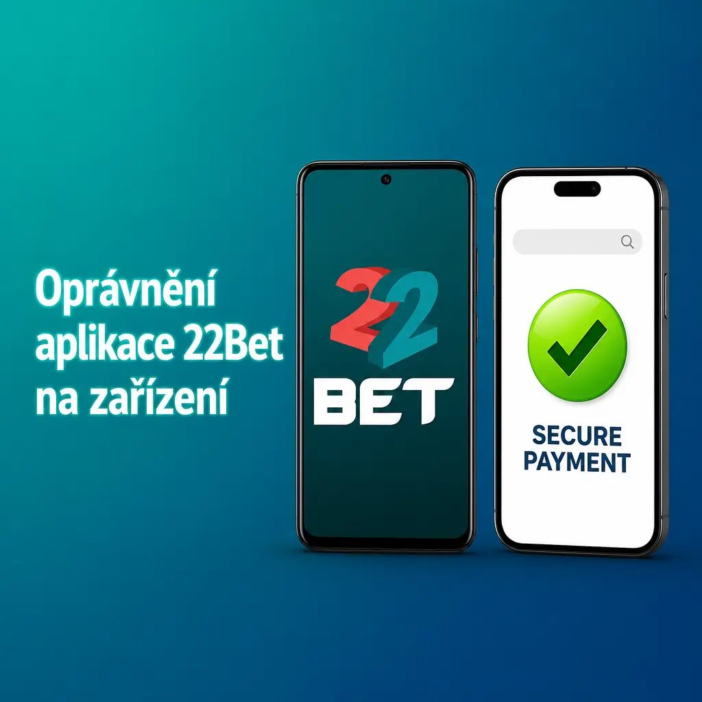 Oprávnění aplikace 22Bet na zařízení – přístup k úložišti, internetu, oznámením a fotoaparátu pro ověření účtu.