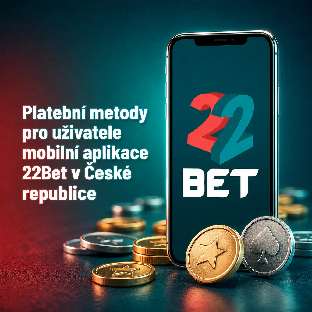Platební metody v 22Bet mobilní aplikaci pro vklady a výběry v CZK v České republice