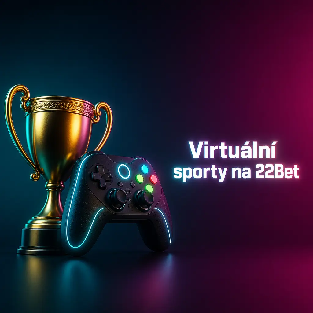 Virtuální sporty na 22Bet – fotbal, dostihy koní a psů i tenis generované algoritmem, sázky nonstop každých pár minut.