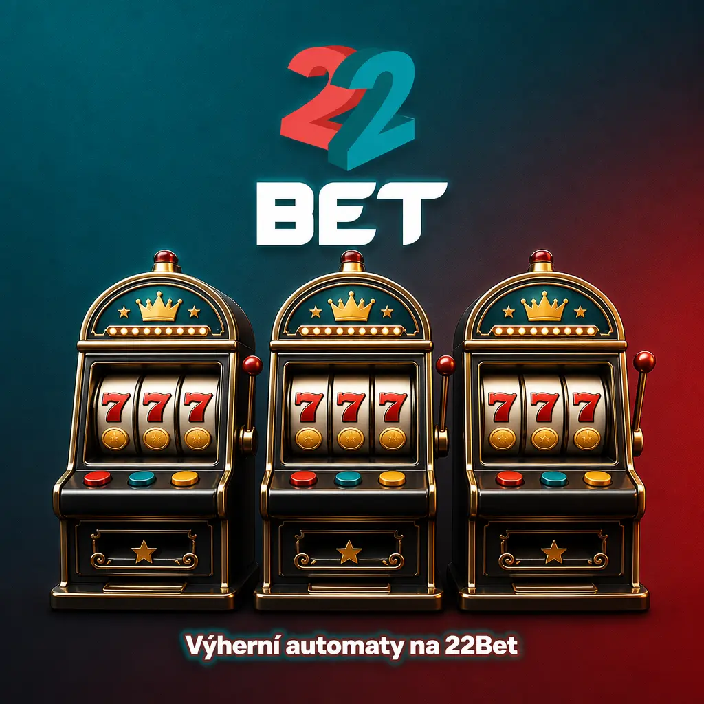 Výherní automaty na 22Bet s bonusovými koly, volnými otočkami a sázkami od 1 CZK, včetně Gates of Olympus a Starburst